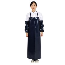 팀쿡 양면 방수 앞치마 L 유광, 네이비, 1개