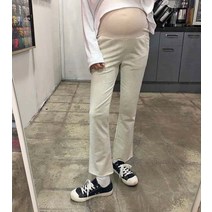 최신마미 임산부 톡 면 부츠컷 팬츠