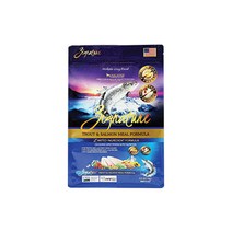지그니쳐 전연령 송어 & 연어 포뮬라 스몰바이트 반려견 사료, 1kg, 1개