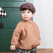 베이비블리 아동용 마론헤링본캡