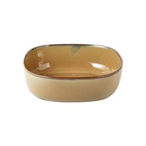까사무띠 쎄나 조약돌 샐러드 볼 24cm, 브라운, 1개