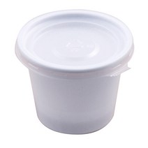 다용도 화이트 소스컵 7.5 x 5 x 5.8 cm, 1개입, 50개