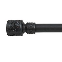 아이디 디자인 25mm커튼봉, 블랙