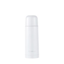 씨밀렉스 이중스텐 진공 보온병 보냉병 텀블러, 화이트, 350ml