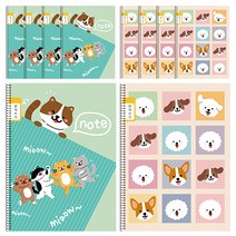 영아트 초등 스프링 노트 받아쓰기, 랜덤 발송, 10개