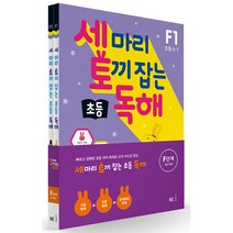 세 마리 토끼 잡는 초등 독해 F단계 세트, NE능률