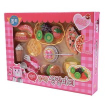 로보카폴리 엠버의 즐거운 생일파티 에듀 플레이 소꿉놀이, 혼합색상