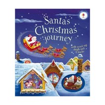 Santa's Christmas Journey with Wind-Up Sleigh, Usborne