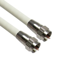 마하링크 국산 안테나 TV 화이트 동축 수제작 케이블 15M, CP-1185