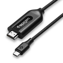 슈피겐 USB케이블 3.2Gen1 C21CH 블랙 USB-C/HDMI, 000CA25552