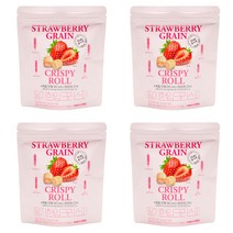 파머스맘 딸기 한입 크리스피 스낵, 70g, 4개