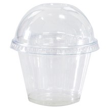 피크닉하우스 9온스 머핀컵 20p + 구멍없는 돔뚜껑 20p + 스티커 20p + 미니포크 20p, 1세트