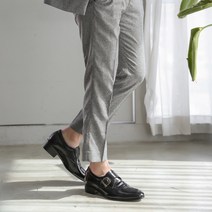 워크센스 남성 코레 키높이 버클 정장화 5.5cm