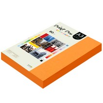 종이문화 프린트 프로 칼라복사지 No.27 오렌지 80g, A3, 250개