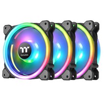 써멀테이크 링 트리오 14 RGB 라디에이터 팬 TT 프리미엄 CPU쿨러 3p