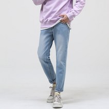 단군 남성용 테이퍼드 데님 팬츠