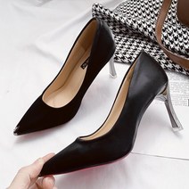 JHcompany 여성용 모던트렌드 스틸레토 하이힐