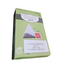 경희농산 친환경 생분해 공티백 PLA, 11 녹색 태그(부직포 필터), 100개