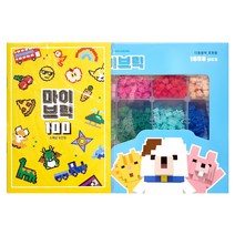 마이브릭 100 스페셜 도안집 + 나노블록 세트, 혼합색상
