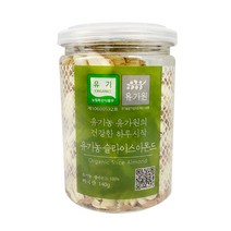 유가원 유기농 슬라이스 아몬드 토핑, 140g, 1개