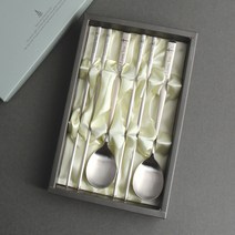 인스푼 2인 말씀 수저세트, 갓러브유 1, 숟가락2p + 젓가락 2p