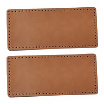 인조가죽 가방바닥 직사각형 27 x 12 cm, 베이지
