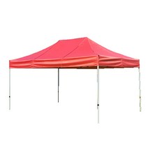 홍캐노피 알루미늄 캐노피 천막 2 x 2 m, 빨강, 1개