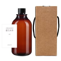 공병 ARB520 갈색 520ml + 캡 검정 + 박스 + 스티커 N4 세트, 1세트