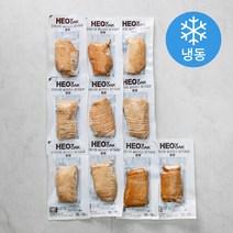 허닭 프레시업 슬라이스 닭가슴살 훈제 (냉동), 100g, 10개