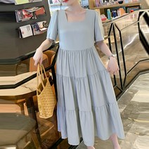 팡팡샵 C 리본 캉캉 롱원피스