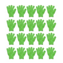 윰스 다섯손가락 샤워타월장갑 그린 20개 10쌍, 20개입