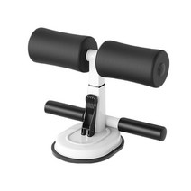 바디럽 흡착식 싯업벤치, 블랙 + 화이트