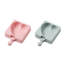 오웬 아이스바 몰드 타입B 핑크 + 블루, 혼합색상, 1세트