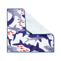 비치붐 울트라 주방 유치원 핸드 타월 35 x 35 cm, 샤크, 1개