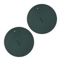 리본제이 실리실리 실리콘 냄비뚜껑 딥그린, 24cm, 2개