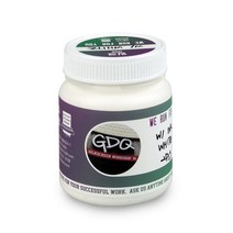 지디큐팩토리 실크스크린 날염용 수성 러버 잉크 1kg, 흰색