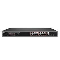 넥스트 16포트 POE 스위칭허브, NEXT-POE316SFP-TP