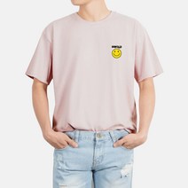 스타토리 스마일 오버핏 반팔 티셔츠