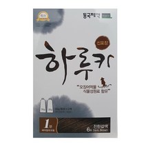 동국제약 하루카 염색약, 6호 진한갈색, 1개