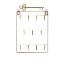 JHcompany 레트로 열쇠 벽걸이 후크, 골드, 1개