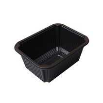 팩투유 소분 실링 일회용 용기 NS 19159 블랙, 1개입, 240개