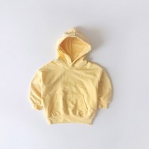 레인보우키즈 아동용 데일리 심플 후드 티셔츠