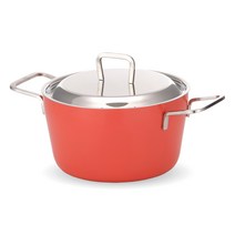 에델코첸 통3중 쥬시 양수냄비, 20cm, 선셋오렌지