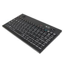 ZIO RMK380mini 무선 미니 트랙볼 키보드, 혼합색상, 텐키리스