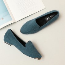 해븐 엣지골드 퍼플랫로퍼 FG17030