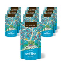 드롭탑 청포도 에이드, 230ml, 10개