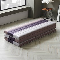 에스베딩 국민 3단 접이식 토퍼 매트리스 7cm, 노르딕핑크