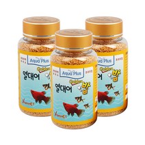 아쿠아플러스 열대어 골든밥 사료, 65g, 3개
