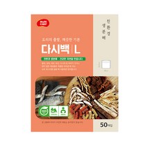 멀티셰프 친환경 생분해 다시백 L, 50개입, 1개