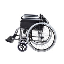 경량 휠체어 여행용 휴대용 가정용 접이식 소형 노인유모차 6.8kg 10.8kg, 경량형 (6.8kg)